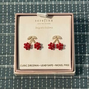 NEW | Serefina | Mini Cubic Zirconia Cherry Blossom Cluster Stud Earrings